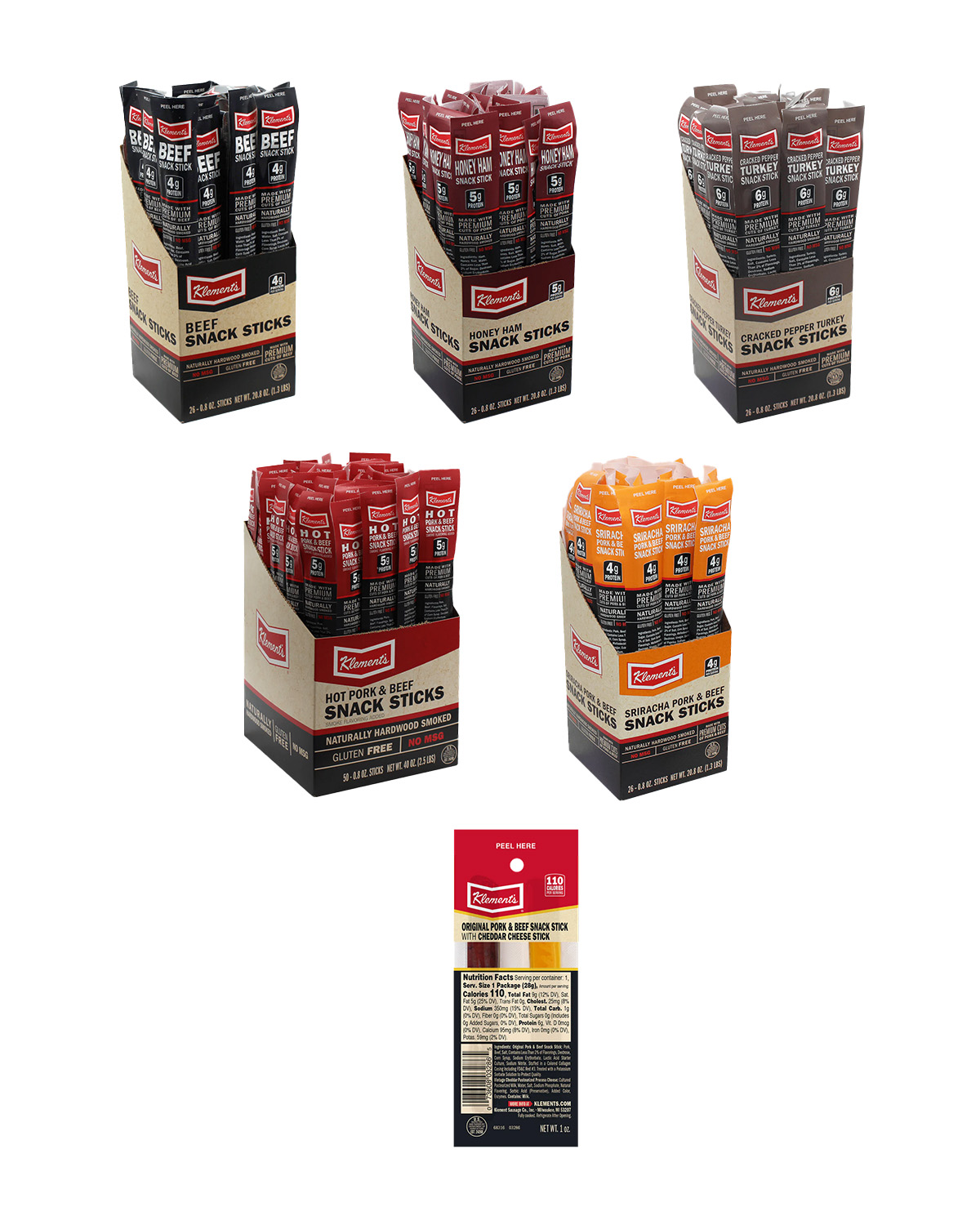 Snack Sticks & Combos